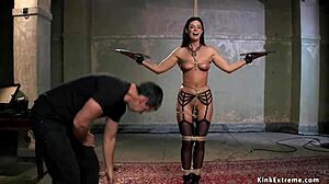 hey slave, ready for rough anal with metal dildo?