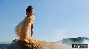 Nymphs Kylie and Sera fall for Michael's wild group charm