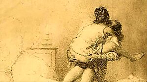 What Secrets Hide in This Vintage Erotic Illustration?