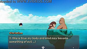 Hentai Game NTR: Friend Gets Fucked Hard On The Beach.