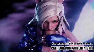 league of legends ahri makes you cum in uncensored hentai ai