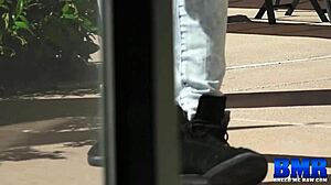 blindfolded dilf dale savage gets bred by sean knight in this hot bareback scene