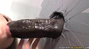 tommie ryden meets big black cock at wild gloryhole