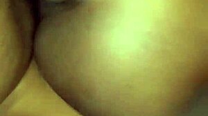 black amateur bends over for doggystyle