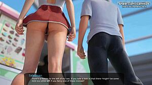 virgin 18yo step sister sara deepthroat monster cock in milfy city hentai