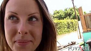 recent legal age teen explores new pov experiences