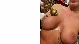 she humbly thanks her goddess for the honor of foot worship