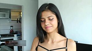 Hermanastra Cachonda Collects My Cum In A Glass And Swallows It All