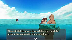 Hentai Game NTR: Friend Gets Fucked Hard On The Beach.