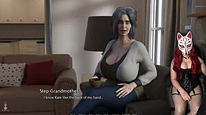 i loove this golden boy 13, with the mother-in-law in fishnets and corset, sooo hot