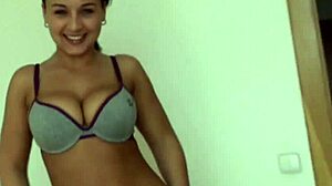 Busty Young 18+ Birgit Sucking Cock Hardcore