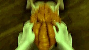 Aloy deepthroats perfect ass!