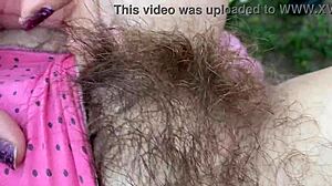 Amateur hairy pussy and big clit closeup in fresh compilation.