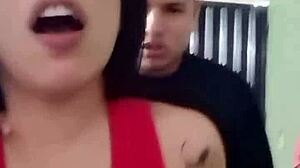 Fucking My Babysitter While She Is On A Live Broadcast