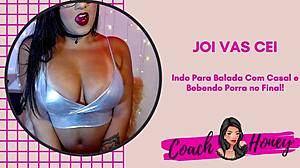 went to party with friends and ended up drinking lots of cum, joi instructions