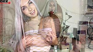 did you see that babe fingering her pussy passionately after the night club?