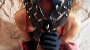 I poured a mouthful of cum into that girl in the miniskirt and boots