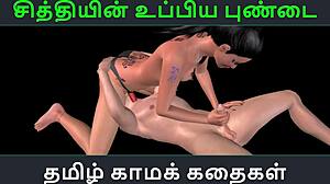 Tamil audio sex story with animated 3D Indian girl fun