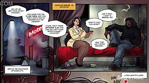 Milf Boss Gets Nailed by Big Black Dicks at Ranch Job