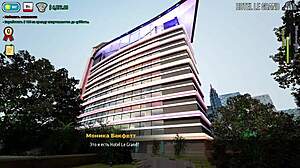 Cartoon babe in doggystyle action with hairy twist in gameplay.