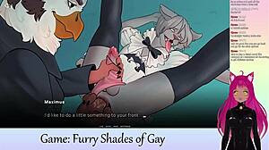 Ever watched Vtuber Lewdneko dive into Furry Shades of Gay gameplay?