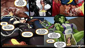 Deadpool Bangs Through Portals Hard