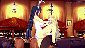 Ikaruga and Katsuragi Bunny Girl Have Wild Futanari Sex!