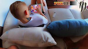 I Almost Got Caught Masturbating on My Girlfriend's Head. She Was Too Into Her Game to Notice.