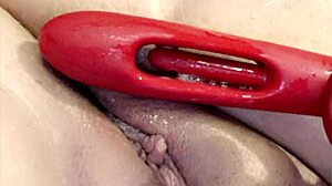 Deedee's Tight Fat Pussy Gets Intense Toy Action