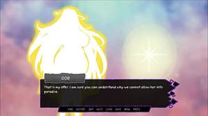 Half Succubus FAPS to MILF Redhead FUTA COCK in Futanariums Gate Hentai Game Episode 1