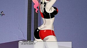 Blonde and redhead dance wildly to intense orgasm in DC comics unlimited part 120