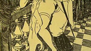 vintage erotic hentai drawing