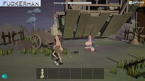 Fuckerman Ero Ring Gameplay with Monster Cock