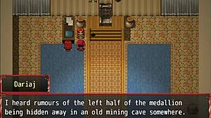 nun's first blowjob ends with facial in harem game