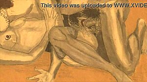 Vintage Erotic Illustration Hentai Cartoon Anime Comic