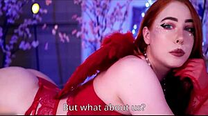 Valentine's Day Angelic Performance In 4K By Mollyredwolf