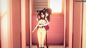 Koneko Fucking Big Black Cock In DxD NTR Fantasy!