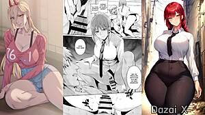 Makima Chains And Binds Denji In Intense Bondage Scene