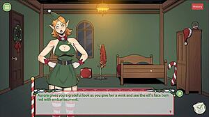 Claus secret surprise xmas hentai game ep one