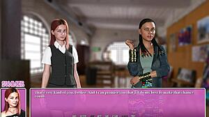 Denise, Hot Ebony Teacher, Shines in Summer City Anime.