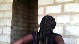 Crazy Bitch Strips Down to G-String in Wild Tease