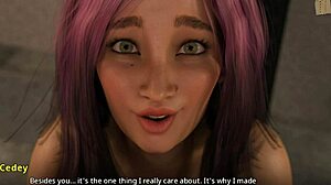 WVM 144 And Cedey Relaxing By The Pool In Animated Scene