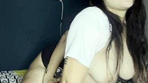 Horny Neighbor in Lingerie Teases for Lesbian Lick While Husband's Away