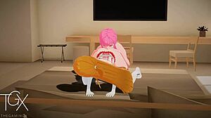 Watch Asuna's Futanari Anal Fuck In Sword Art Online!