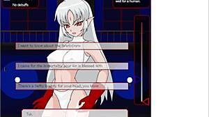 Vampire Hunter N Squirts On First Try In 3D Game