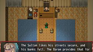 nun's first blowjob ends with facial in harem game