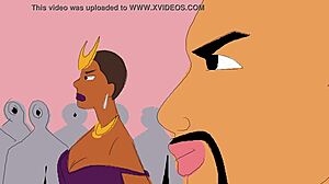 King Noire And Kendal Good In Poly Sutra Group Sex With Monster Cocks And Squirting!