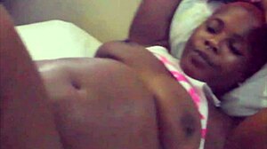 hot maid fucks oga without mercy with squirting handjob and doggystyle slaps..