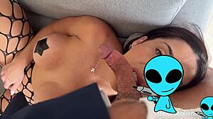 外星人Alienigena狠狠支配Luiza Marcato