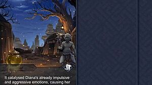 Intense Humping Behind Diana's Booty